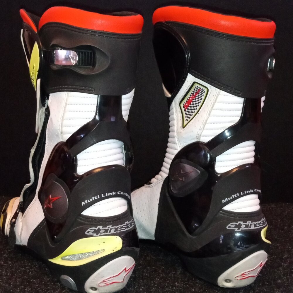 Alpinestar S-MX Plus Vented motorcycle boots. - Picture 2 of 3